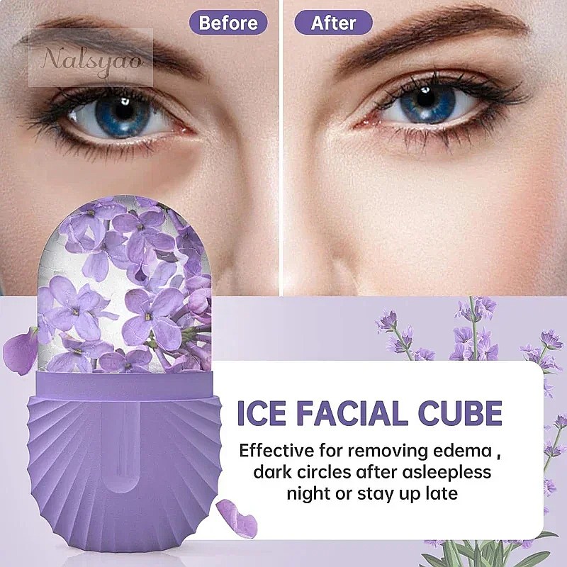Face Ice Roller Puffiness - Rolo Facial de Gelo 1PCS, Molde