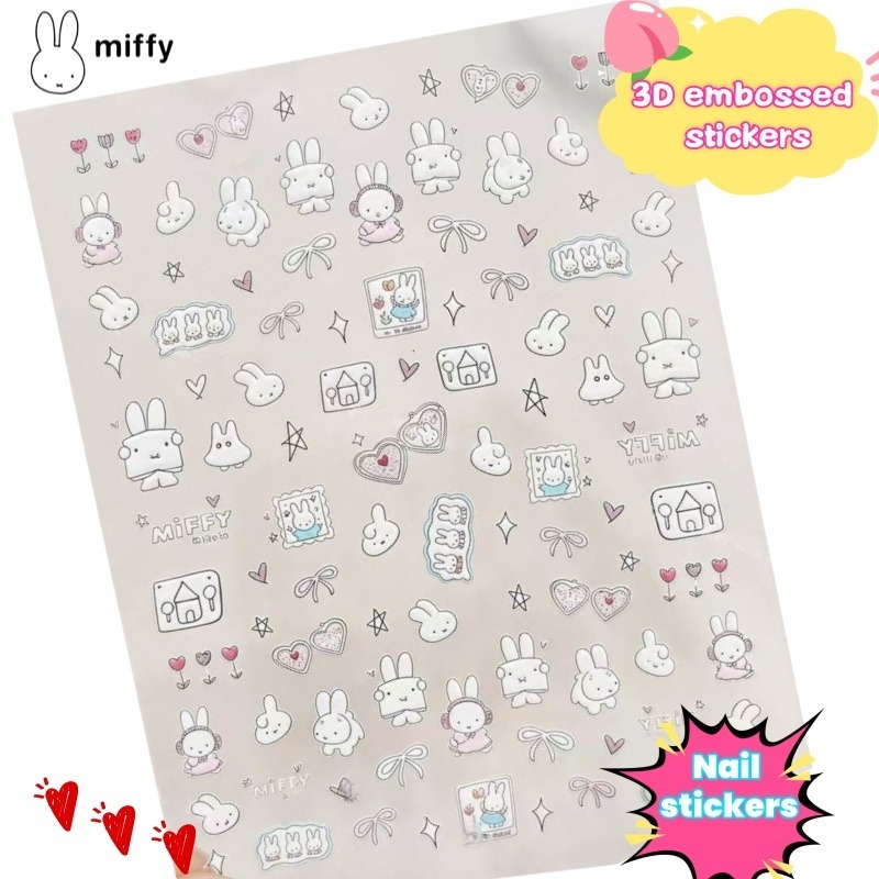 Nail Art - Adesivos de unhas de desenho animado