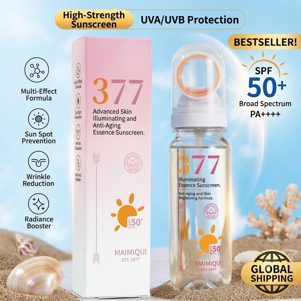 MAIMIQI 90g 377 Spray Protetor - Spf 50 Waterproof Sunscreen avaliação e preço