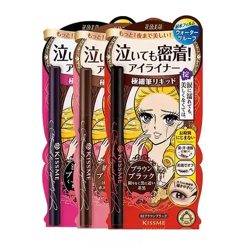Kiss me maquiagem delineador p - Waterproof Liquid Eyeliner Pen avaliação e preço