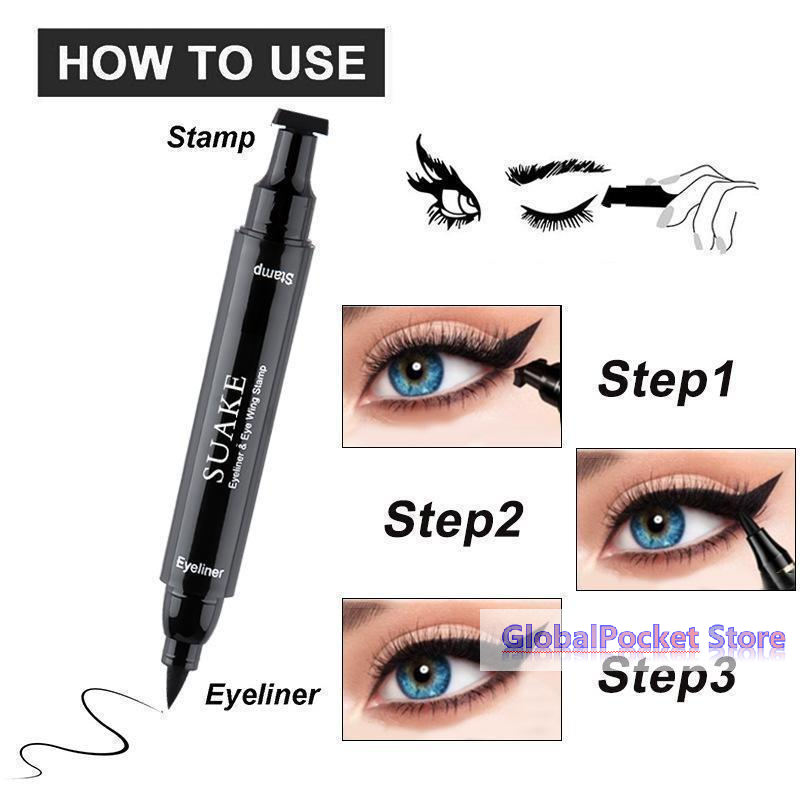 [TG823] 2 unidades de delinead - Waterproof Liquid Eyeliner Pen avaliação e preço