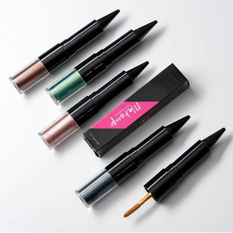Sombra líquida colorida 2 em 1 - Waterproof Liquid Eyeliner Pen avaliação e preço