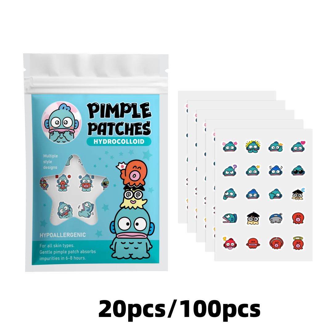100/20PCS Adesivos Hidrocoloid - Hydrocolloid Pimple Patch avaliação e preço