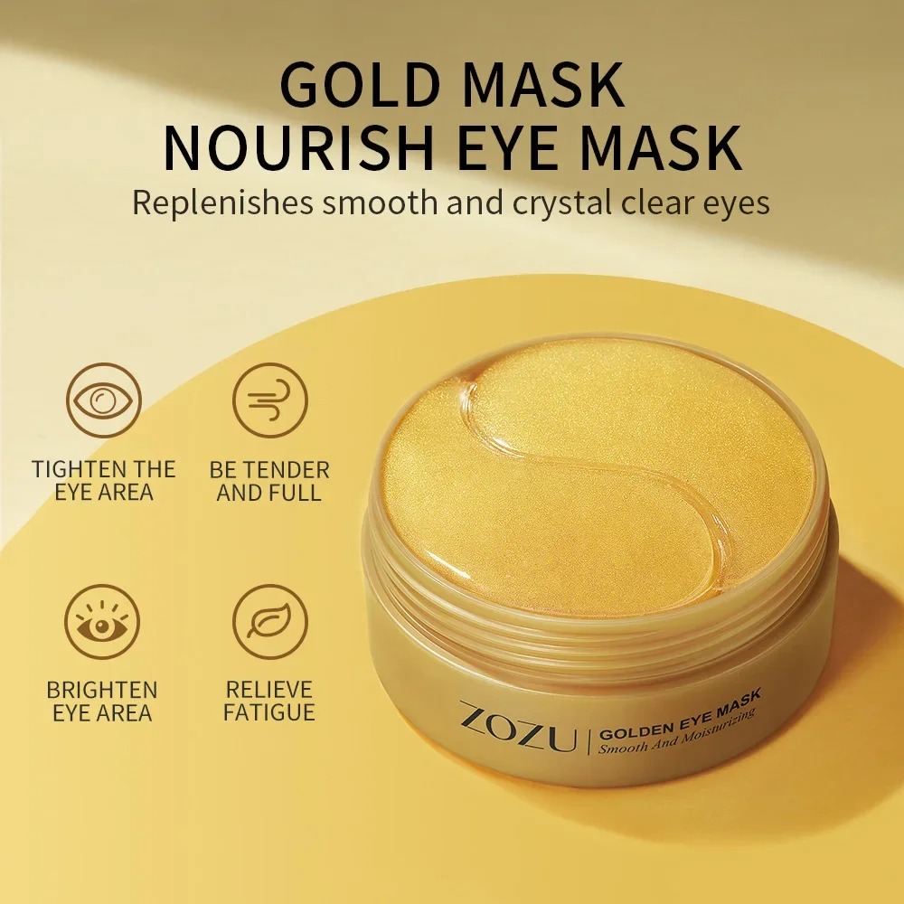 24k ouro olho gel remendo abac - Collagen Under Eye Patches avaliação e preço