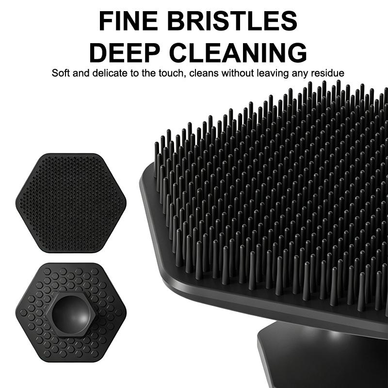 【WA】Escova de Limpeza Facial d - Silicone Face Scrubber Electric avaliação e preço