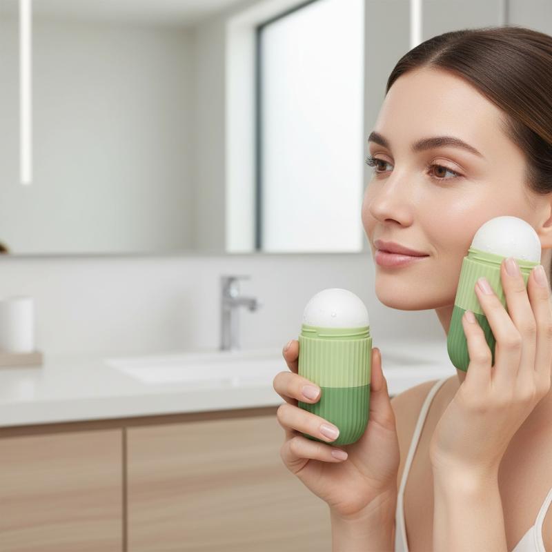 Rolo de gelo para massagem fac - Face Ice Roller Puffiness avaliação e preço